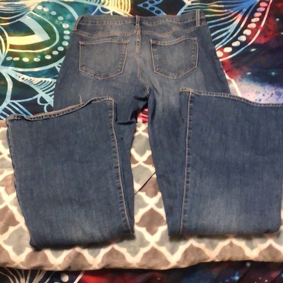 🌙2/$60🌙 Vintage washhigh waste flare jeans - Picture 4 of 5